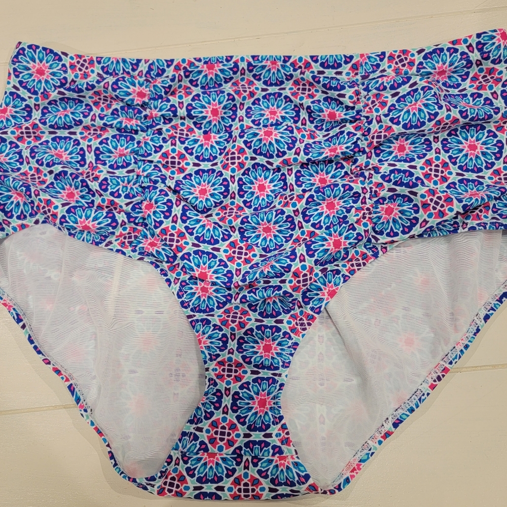 TORRID size 3 high waist swim bottoms